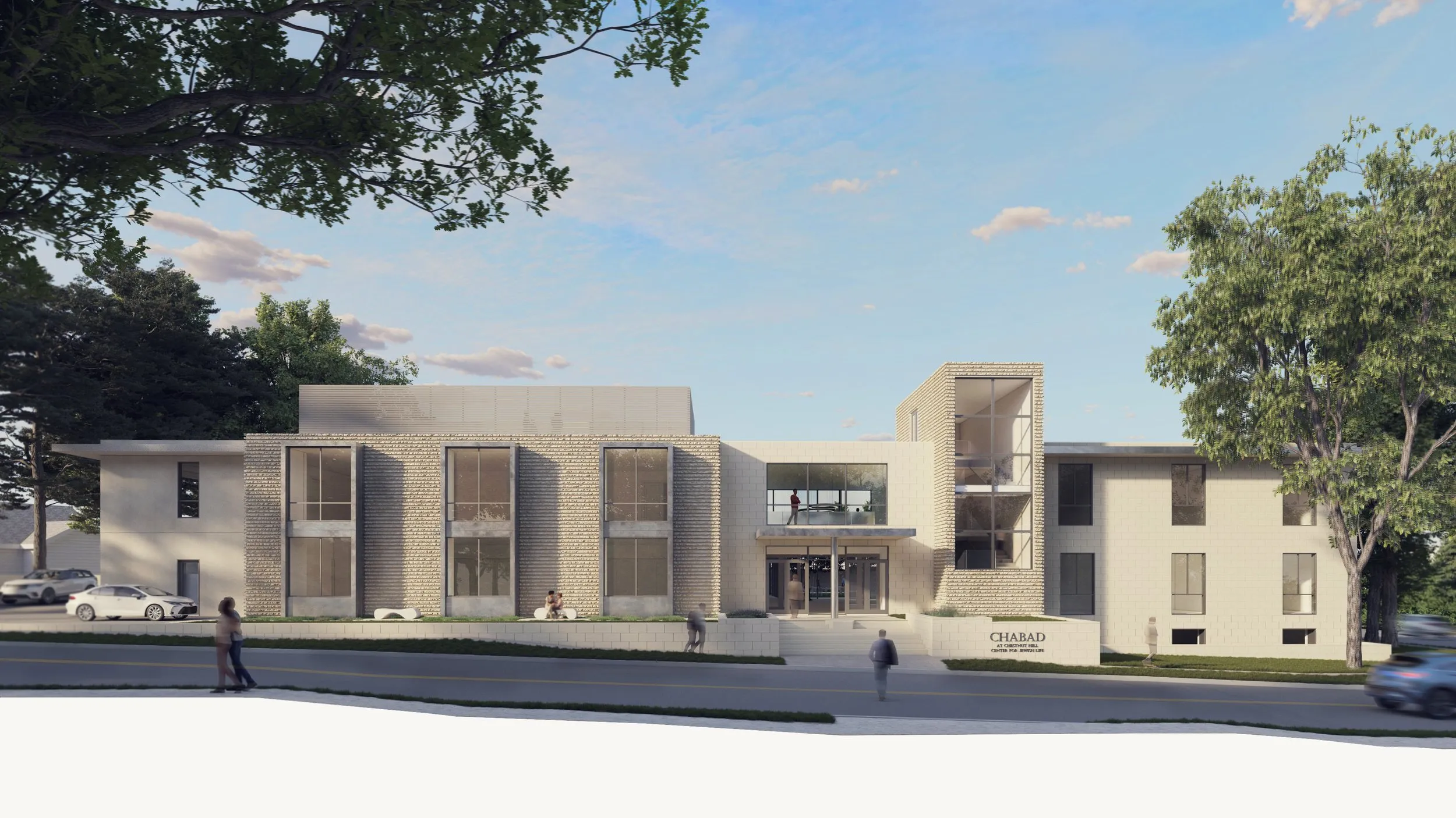 Chabad at Chestnut Hill — residential design by Nathan Lynch Design