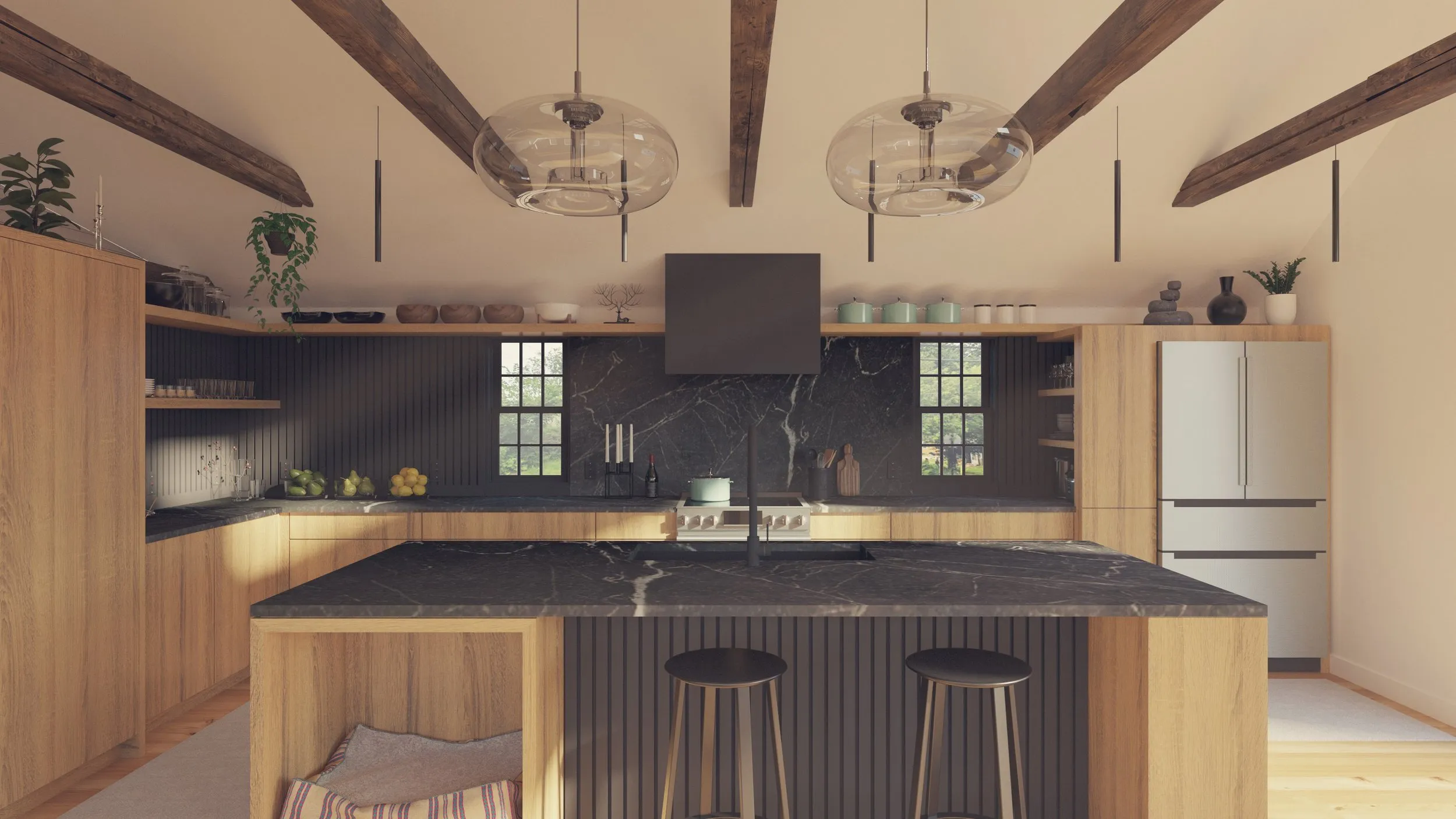 Russells Mills House — residential design by Nathan Lynch Design