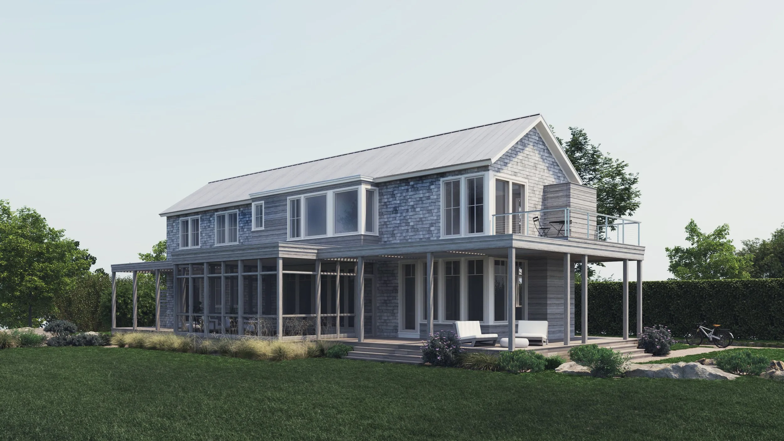 Ledge House — residential design by Nathan Lynch Design