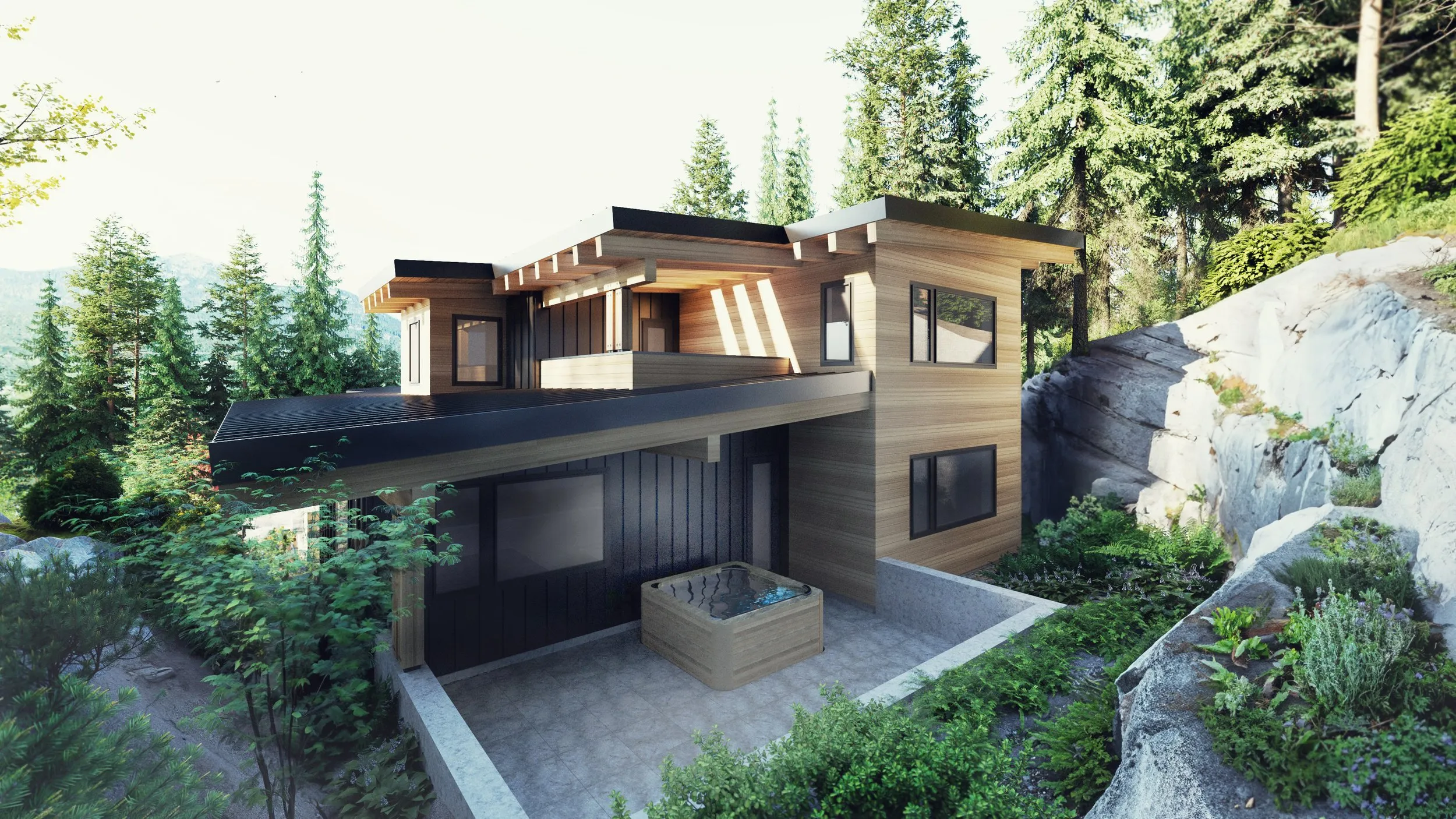 Whistler Creek House — residential design by Nathan Lynch Design