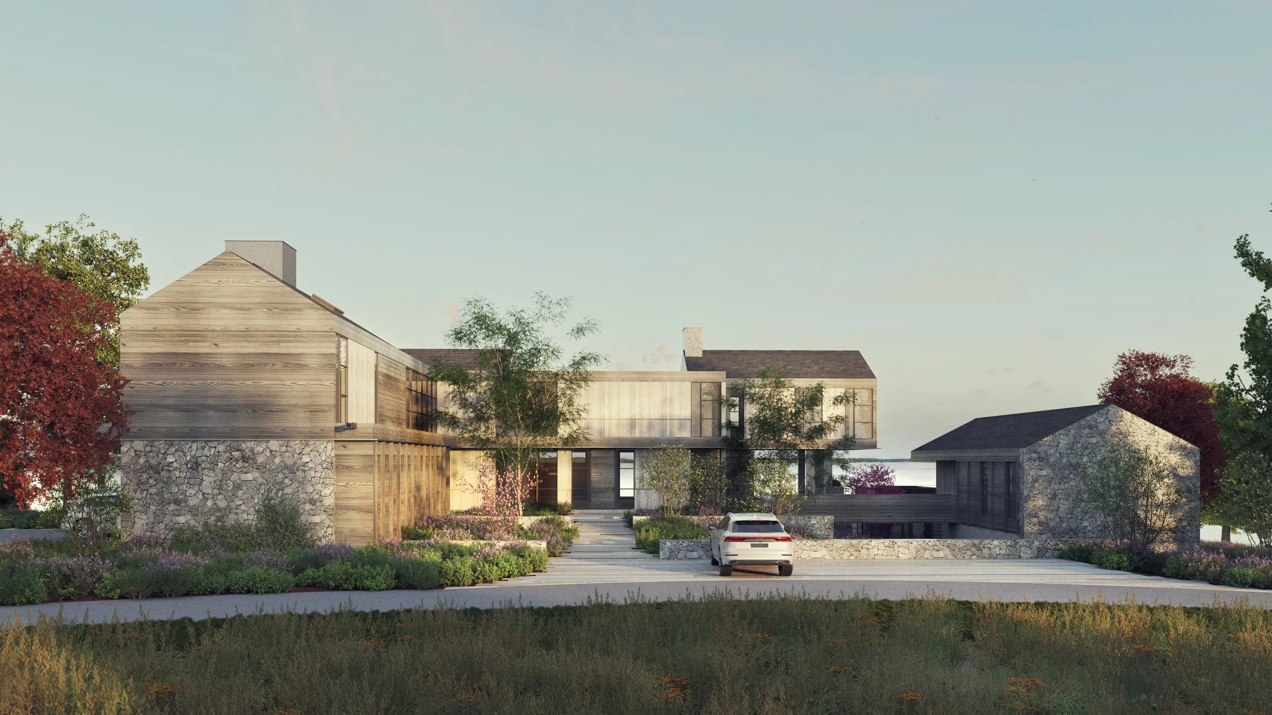 Aquidneck Island House — residential design by Nathan Lynch Design
