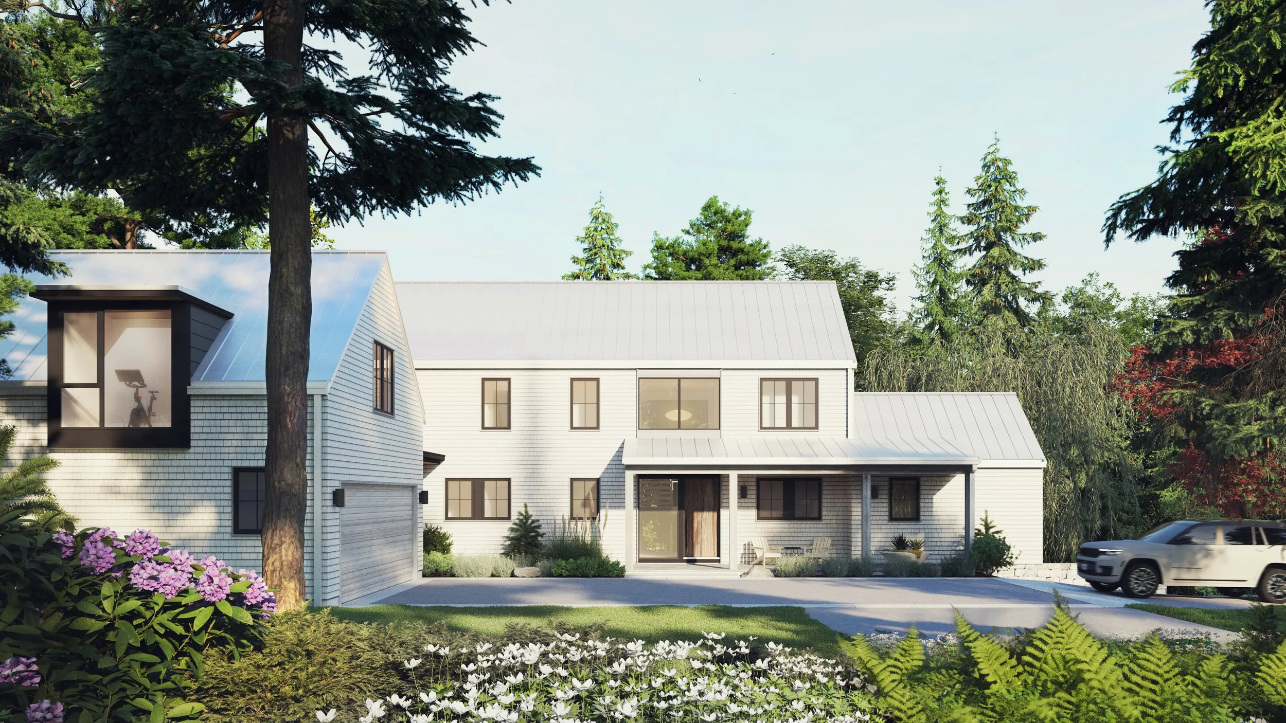 Blue Heron House — residential design by Nathan Lynch Design