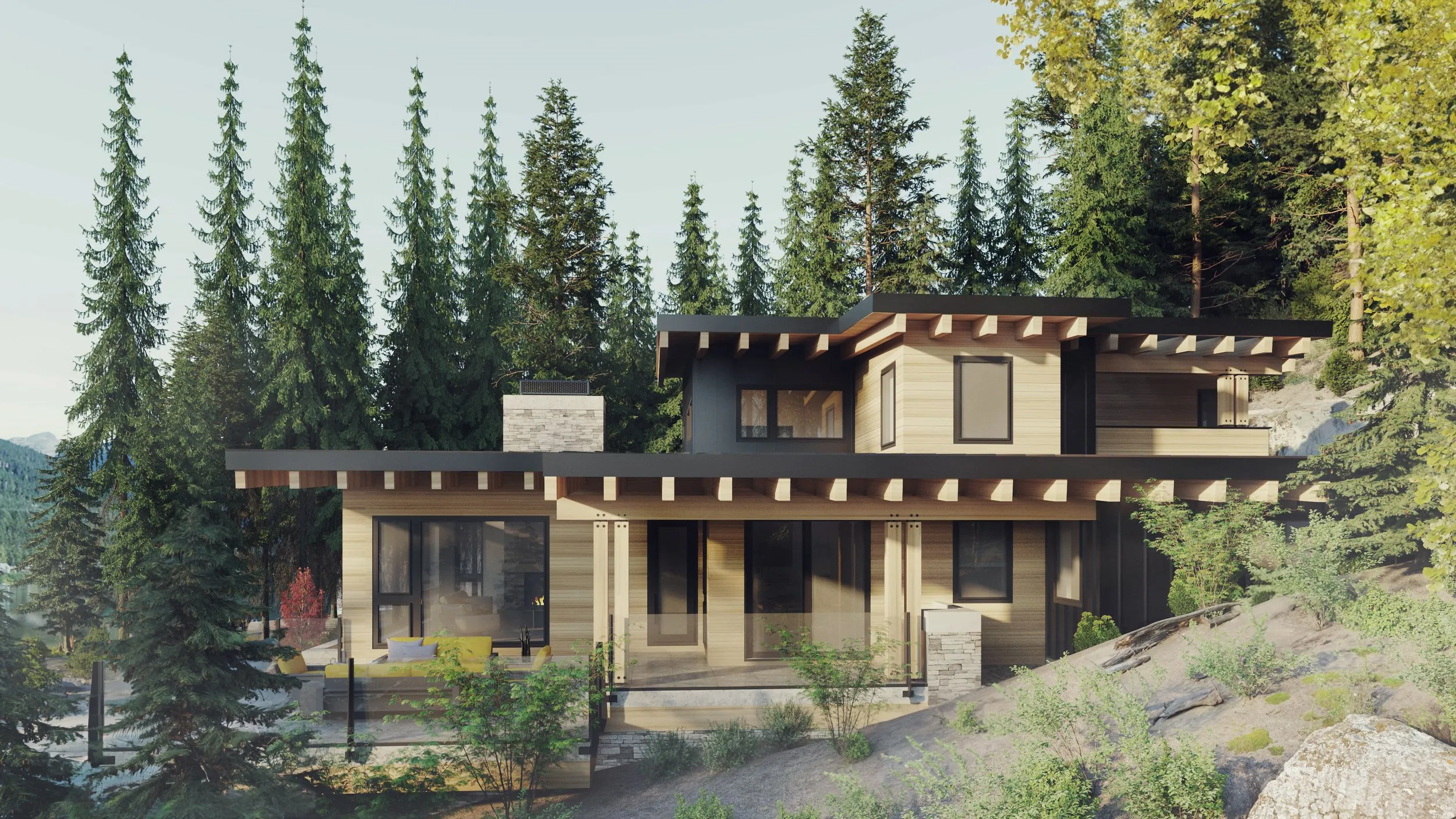 Whistler Creek House — view 2
