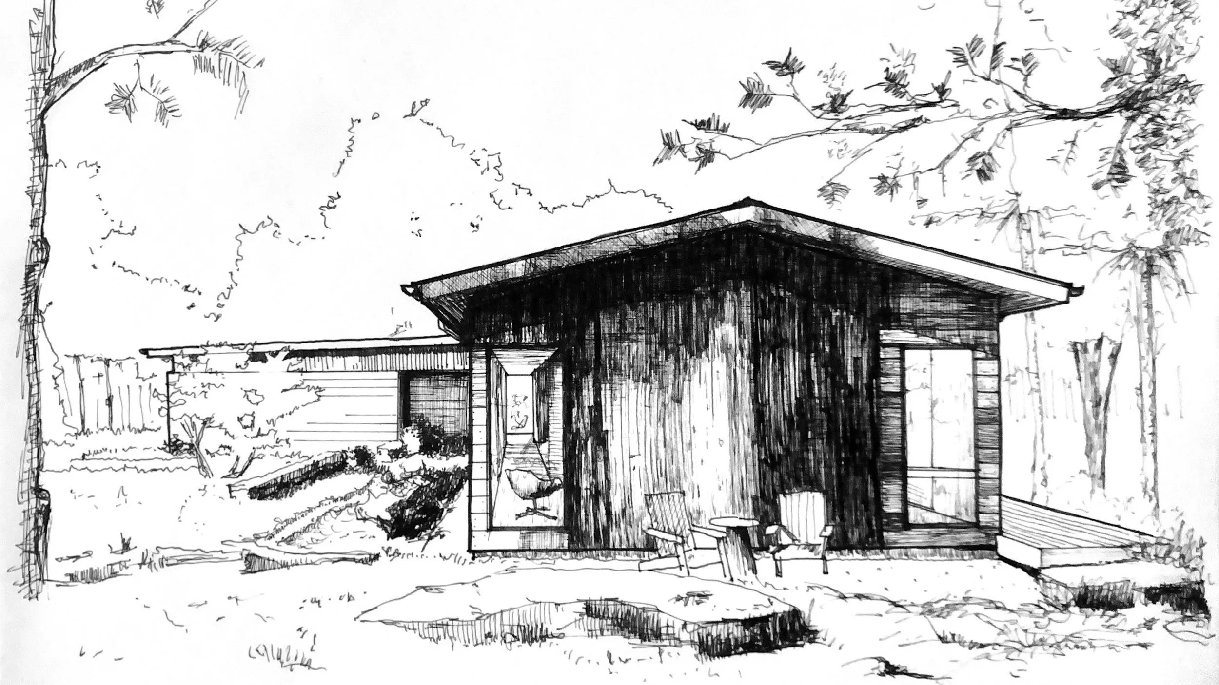 Tomaquag Knoll House — view 2