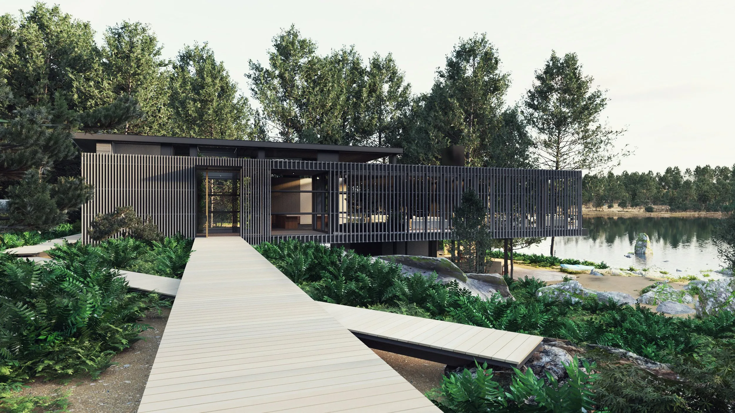 Camp Fir — view 2