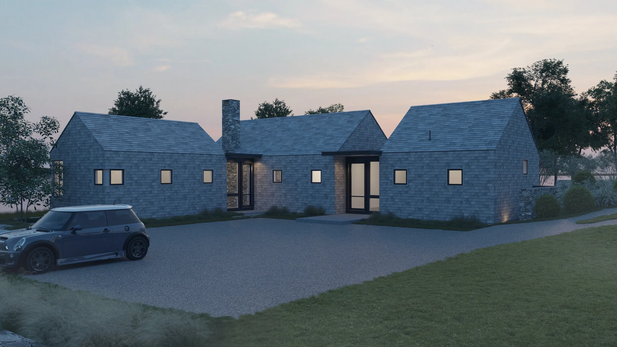Sakonnet Pool House — view 2