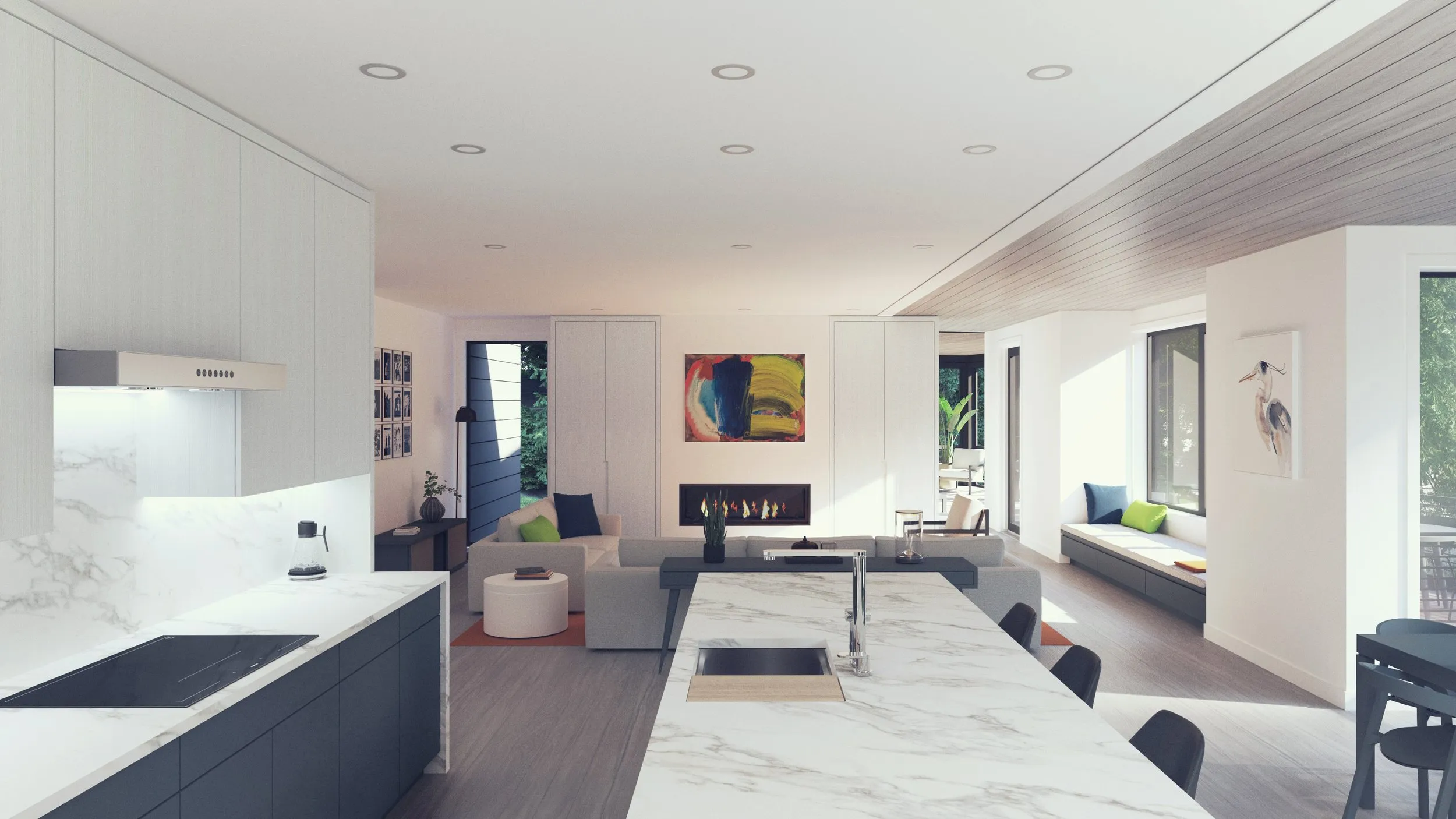 Blue Heron House — view 3