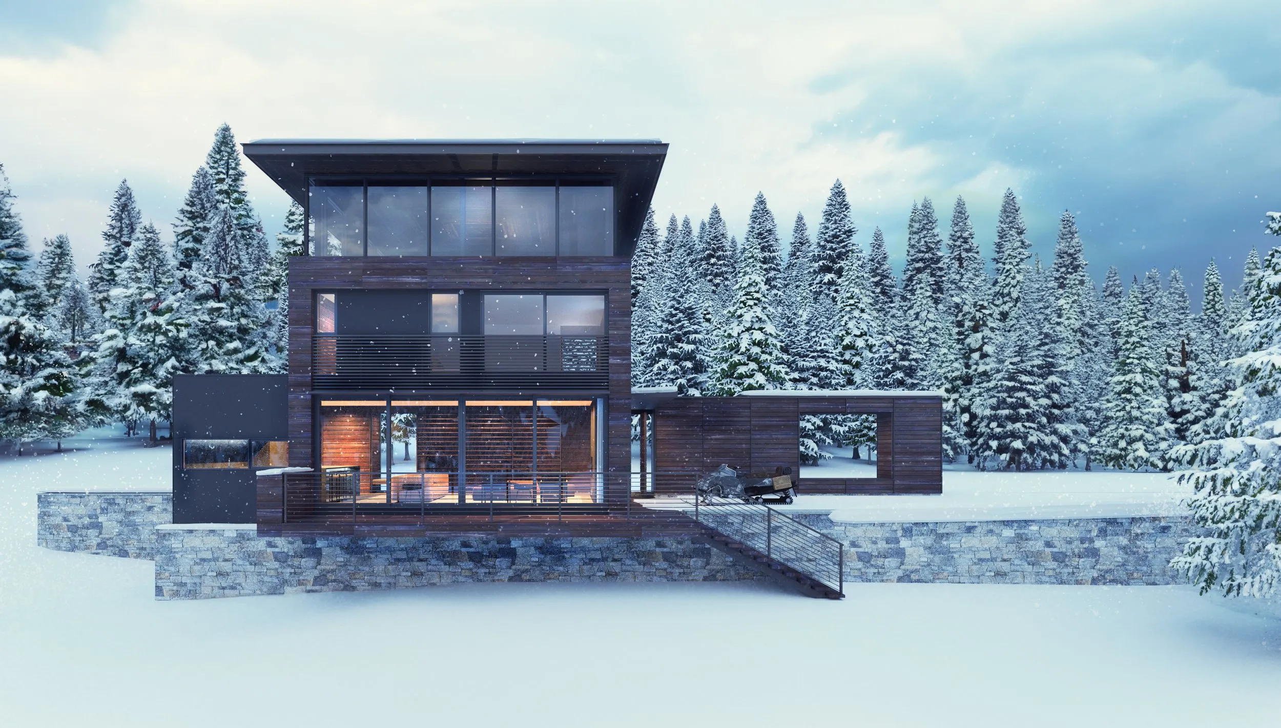 Mountain Chalet — view 3