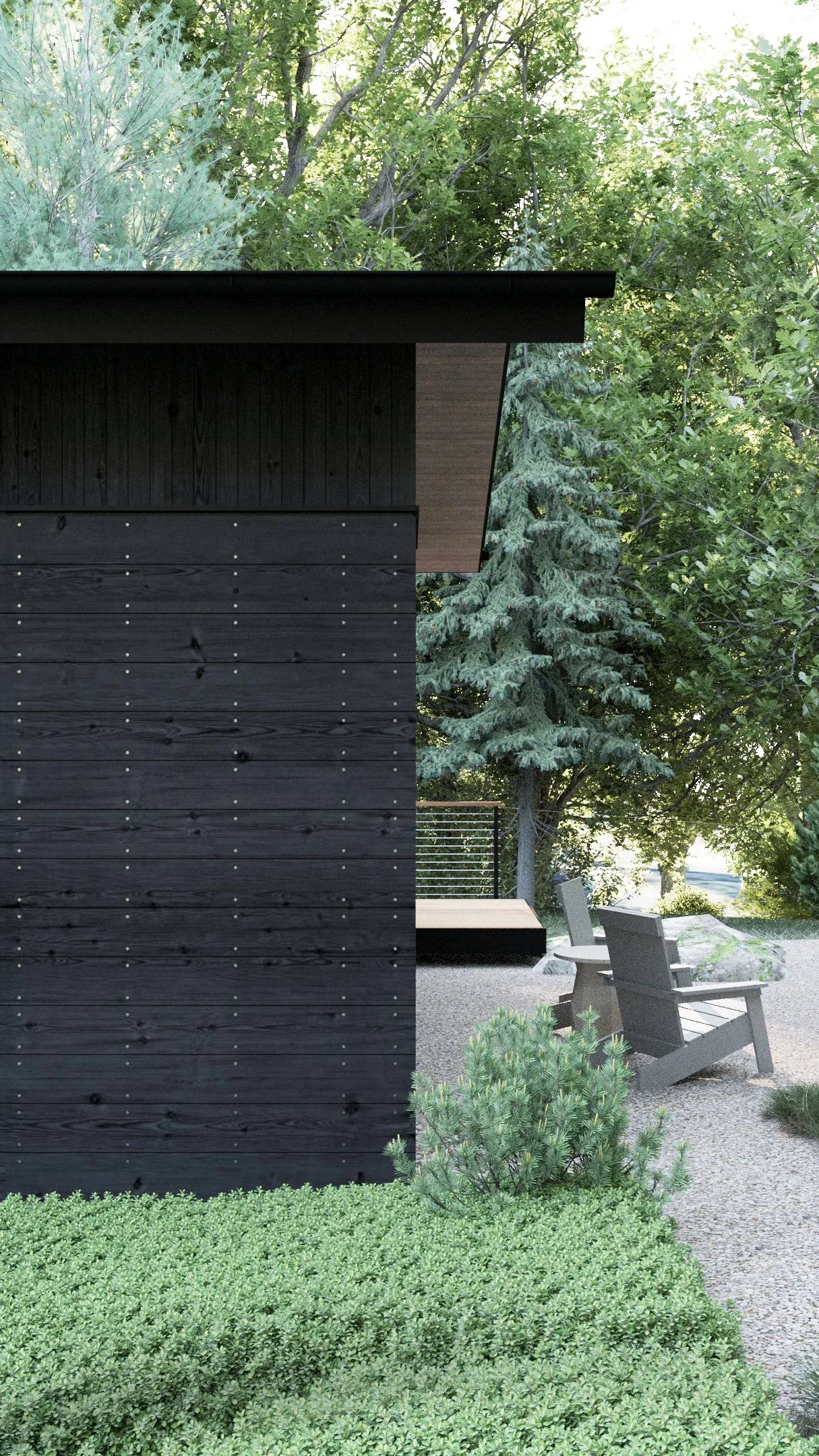 Tomaquag Knoll House — view 23